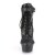 Pleaser DELIGHT-600-05 Stivaletti - Similpelle Nero/Nero Opaco EU-40 / US-10