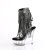 Pleaser DELIGHT-1017RSF Stivaletti Con Plateau Trasparente Strass Nero EU-36 / US-6