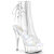 Pleaser DELIGHT-1018C Stivaletti Con Plateau Trasparente EU-37 / US-7