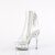 Pleaser DELIGHT-1018C Stivaletti Con Plateau Trasparente EU-38 / US-8