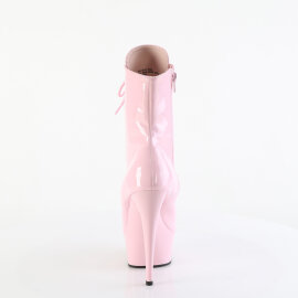 Pleaser DELIGHT-1020 Stivaletti Con Plateau Vernice Rosa EU-37 / US-7