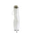 Pleaser DELIGHT-1021 Stivaletti Con Plateau Vernice Bianco EU-37 / US-7