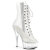 Pleaser DELIGHT-1021C Stivaletti Con Plateau Trasparente EU-39 / US-9