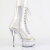 Pleaser DELIGHT-1021C Stivaletti Con Plateau Trasparente EU-39 / US-9