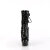 Pleaser DELIGHT-1043 Stivaletti Con Plateau Vernice Nero EU-37 / US-7