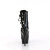 Pleaser DELIGHT-1043 Stivaletti Con Plateau Vernice Nero EU-37 / US-7