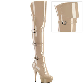 Pleaser DELIGHT-3018 Stivali Sopra Il Ginocchio Con...