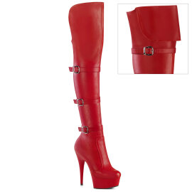 Pleaser DELIGHT-3018 Stivali Sopra Il Ginocchio Con...