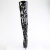 Pleaser DELIGHT-3022 Stivali Sopra Il Ginocchio Con Plateau Vernice Nero EU-35 / US-5