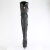 Pleaser DELIGHT-3022 Stivali Sopra Il Ginocchio Con Plateau Similpelle Nero EU-37 / US-7