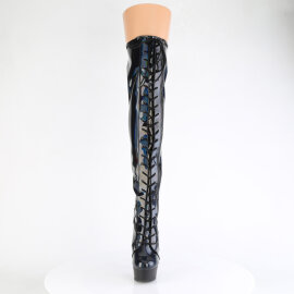 Pleaser DELIGHT-3029 Stivali Sopra Il Ginocchio Con...