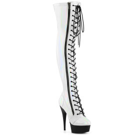 Pleaser DELIGHT-3029 Stivali Sopra Il Ginocchio Con...