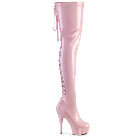 Pleaser DELIGHT-3063 Stivali Sopra Il Ginocchio Con...