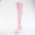 Pleaser DELIGHT-3063 Stivali Sopra Il Ginocchio Con Plateau Vernice Rosa EU-36 / US-6