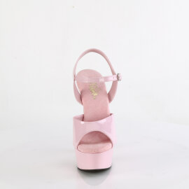 Pleaser DELIGHT-609 Sandali Con Plateau Vernice Rosa...