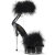 Pleaser DELIGHT-624F Sandali Con Plateau Trasparente Nero EU-35 / US-5