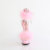Pleaser DELIGHT-624F Sandali Con Plateau Trasparente Rosa EU-35 / US-5