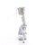 Pleaser DELIGHT-624RS Sandali Con Plateau Trasparente Strass Trasparente Argento EU-37 / US-7