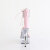 Pleaser DELIGHT-624RS Sandali Con Plateau Trasparente Strass Argento EU-40 / US-10