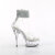 Pleaser DELIGHT-624RS-02 Sandali Con Plateau Trasparente Strass Trasparente EU-37 / US-7