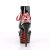 Pleaser Sandali DELIGHT-600-14FH Vernice Nero/Nero EU-36 / US-6