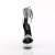 Pleaser DELIGHT-627RS Sandali Con Plateau Trasparente Strass Trasparente EU-37 / US-7