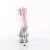 Pleaser DELIGHT-627RS Sandali Con Plateau Trasparente Strass Argento EU-37 / US-7