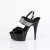 Pleaser DELIGHT-639 Sandali Con Plateau Vernice Nero EU-43 / US-13