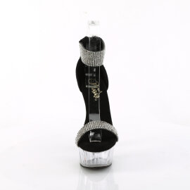 Pleaser DELIGHT-641 Sandali Con Plateau Tessuto...