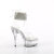 Pleaser DELIGHT-691-2RS Sandali Con Plateau Trasparente Strass Trasparente EU-36 / US-6