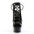 Pleaser DELIGHT-600-20 Stivaletti - Nero/Nero EU-35 / US-5