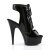 Pleaser DELIGHT-600-20 Stivaletti - Nero/Nero EU-35 / US-5