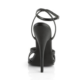 Devious DOMINA-108 Sandali Similpelle Nero EU-38 / US-8