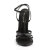 Devious DOMINA-108 Sandali Similpelle Nero EU-38 / US-8