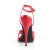 Devious DOMINA-108 Sandali Vernice Rosso EU-40 / US-10