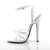 Devious DOMINA-108 Sandali Vernice Bianco EU-44 / US-14