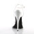 Devious DOMINA-108 Sandali Vernice Bianco EU-44 / US-14