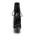 Pleaser DELIGHT-600-22 Stivaletti - Vernice Nero/Nero EU-36 / US-6