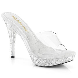Fabulicious ELEGANT-401 Mules Con Plateau Trasparente...