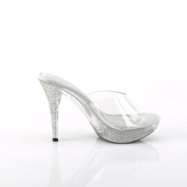 Fabulicious ELEGANT-401 Mules Con Plateau Trasparente EU-39 / US-9