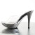 Fabulicious ELEGANT-401 Mules Con Plateau Cromato Trasparente Argento EU-36 / US-6