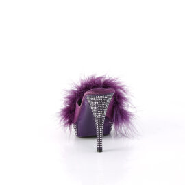 Fabulicious ELEGANT-401F Mules Con Plateau Similpelle Viola EU-35 / US-5