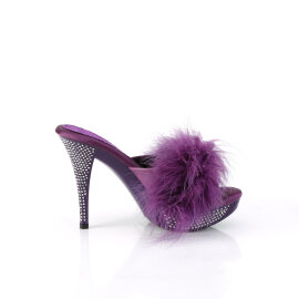Fabulicious ELEGANT-401F Mules Con Plateau Similpelle Viola EU-35 / US-5