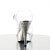 Fabulicious ELEGANT-408 Sandali Con Plateau Cromato Trasparente Argento EU-40 / US-10