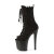 Pleaser ENCHANT-1041FS Stivaletti Con Plateau Similpelle Nero EU-35 / US-5