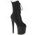 Pleaser ENCHANT-1041FS Stivaletti Con Plateau Similpelle Nero EU-39 / US-9