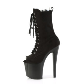Pleaser ENCHANT-1041FS Stivaletti Con Plateau Similpelle Nero EU-40 / US-10