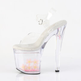Pleaser ENCHANT-708AQUA-01 Sandali Con Plateau Trasparente EU-37 / US-7