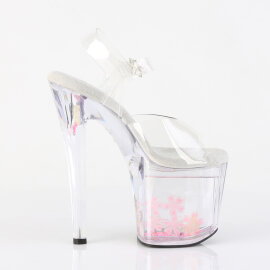 Pleaser ENCHANT-708AQUA-01 Sandali Con Plateau Trasparente EU-37 / US-7