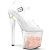 Pleaser ENCHANT-708AQUA-01 Sandali Con Plateau Trasparente EU-37 / US-7